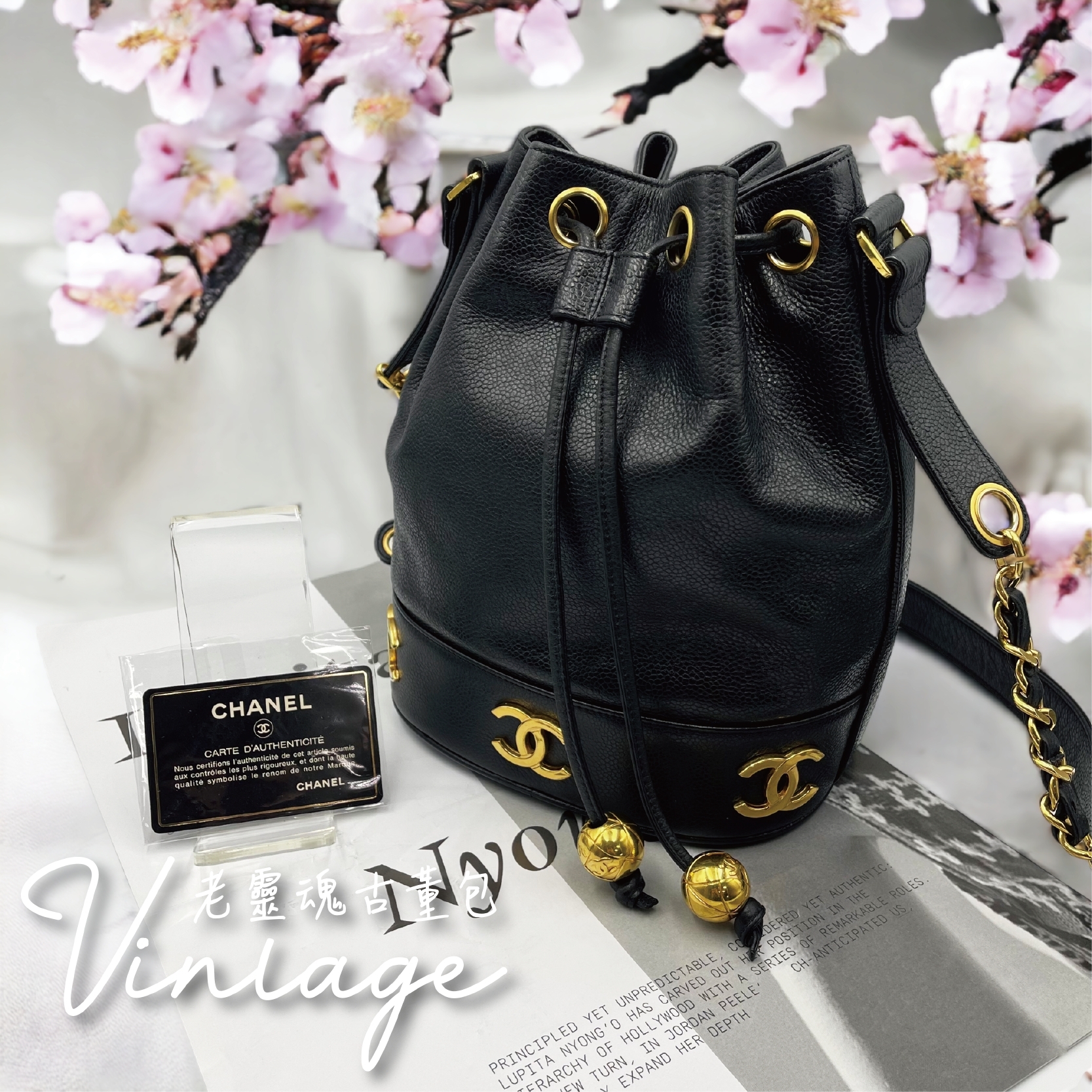 6logo 魚子醬金球水桶包